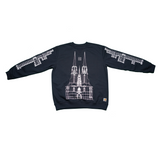 MMV SANG BLEU Navy Cathedral Crewneck (Carhartt)
