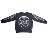MMV SANG BLEU Grey Mandala Crewneck (Carhartt)