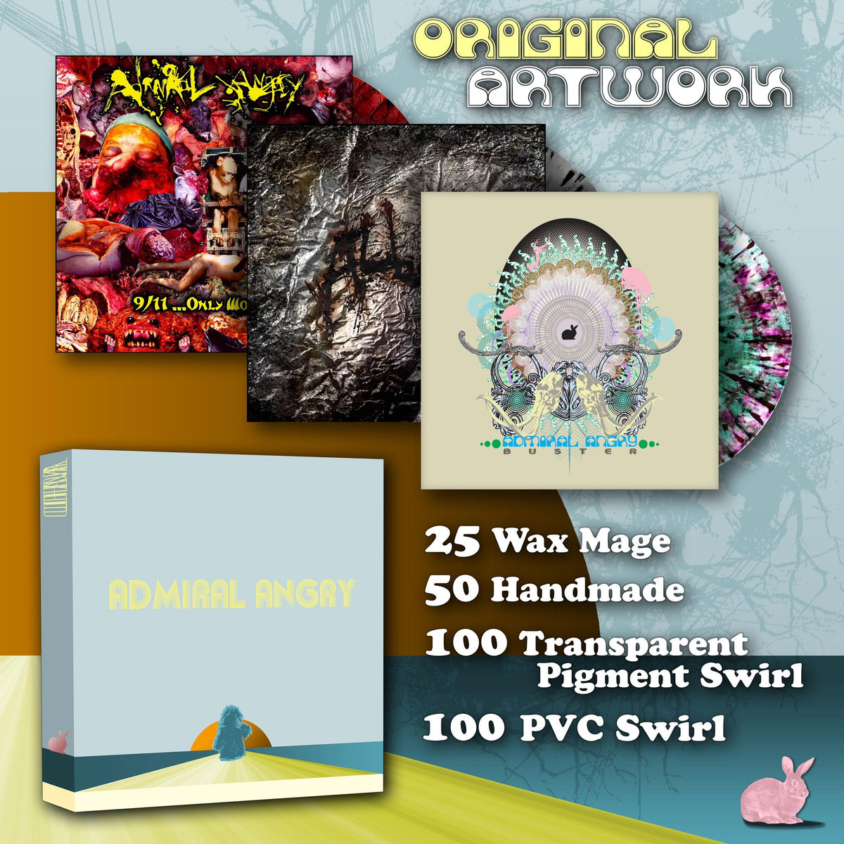 Admiral Angry - OG Art Box Set – Silent Pendulum Records