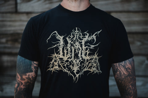 Woe - Yellow Logo Tee