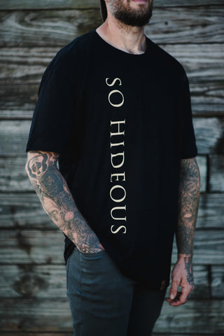 So Hideous - Vertical Logo Tee