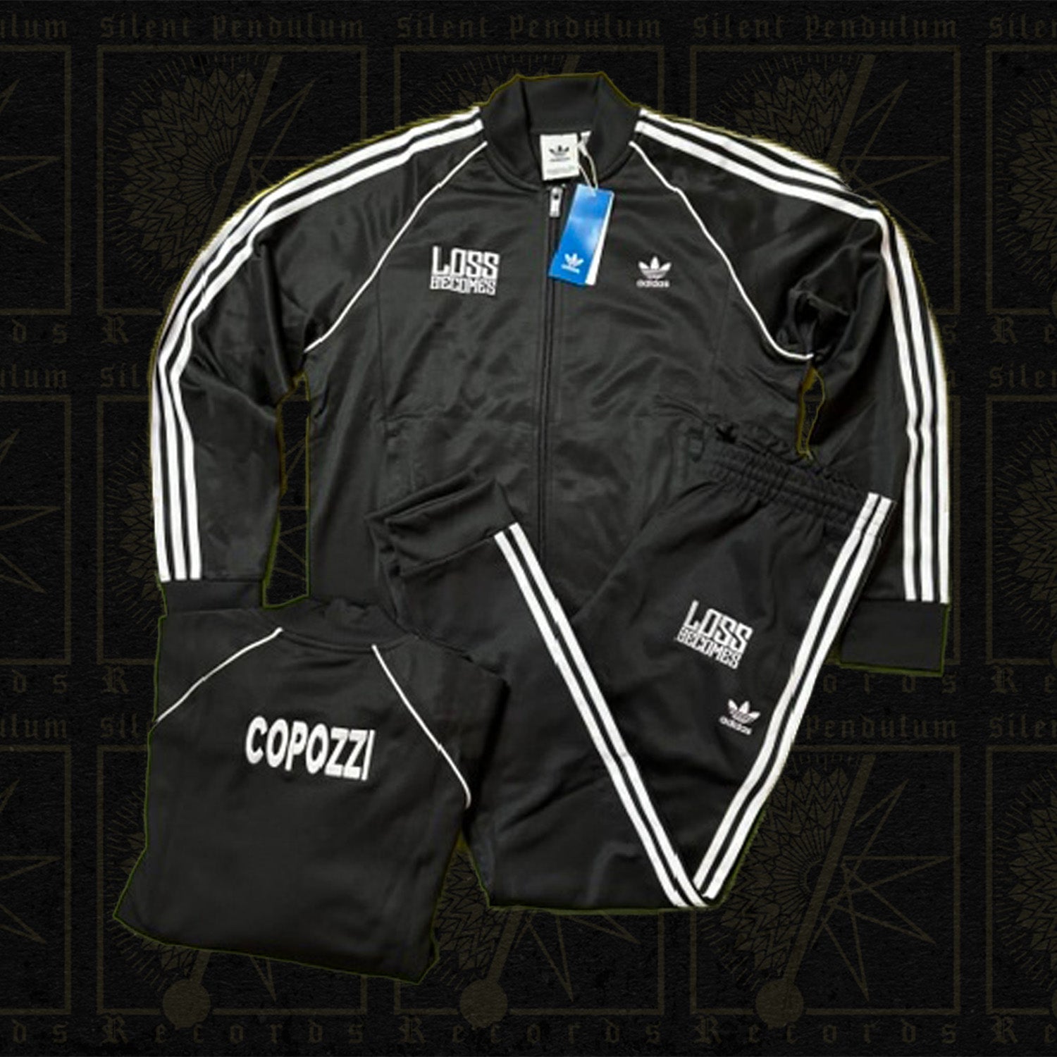 Loss Becomes - Tracksuit Set with Custom Embroidery – Silent