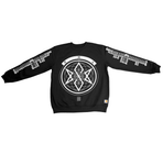 MMV SANG BLEU Black Mandala Crewneck (Carhartt)