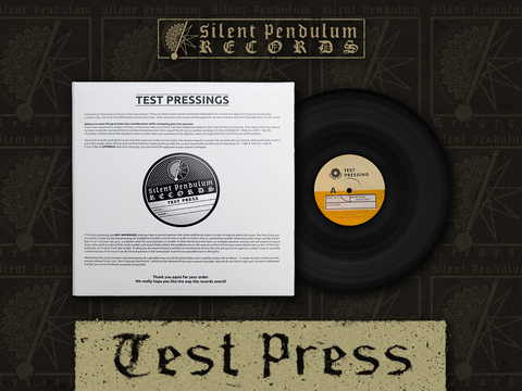 The World Is Quiet Here - Prologue - Test Press