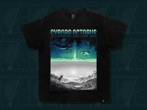 Cyborg Octopus - Learning to Breathe Tee